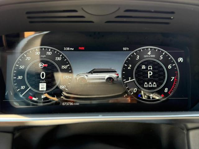 2020 Land Rover Range Rover Sport SVR