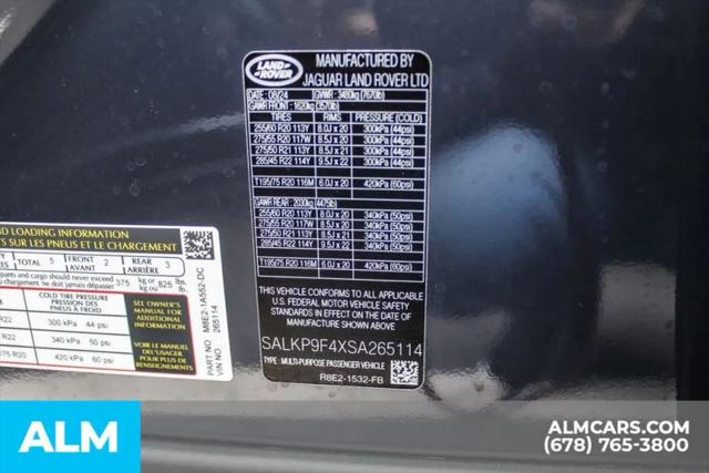 2025 Land Rover Range Rover P550e SE
