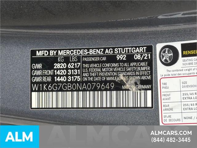 2022 Mercedes-Benz S 580 4MATIC