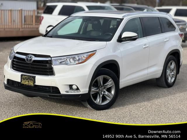 2016 Toyota Highlander Limited Platinum V6 for sale in Barnesville, MN
