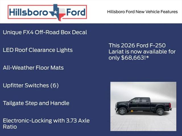 2026 Ford F-250 Platinum Pickup 4D 8 ft
