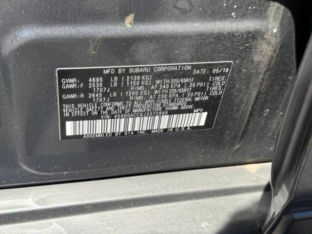 2018 Subaru Outback 2.5i Premium