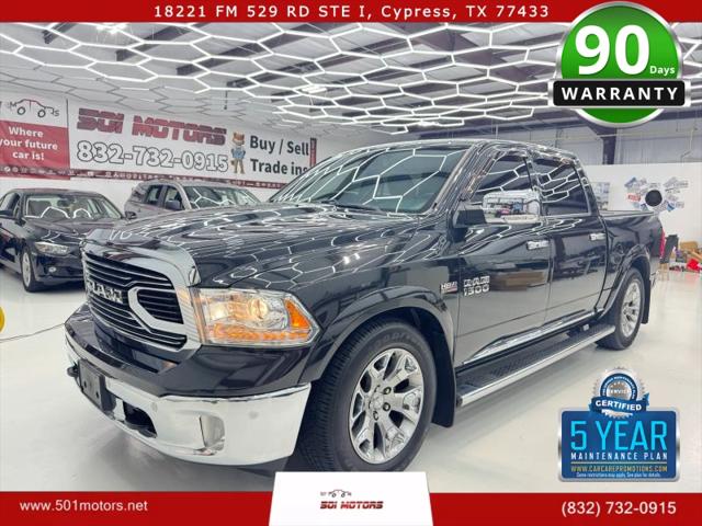 2016 Ram 1500 Longhorn Limited for sale in Cypress, TX