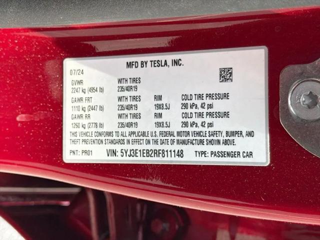 2024 Tesla Model 3 Long Range Dual Motor All-Wheel Drive
