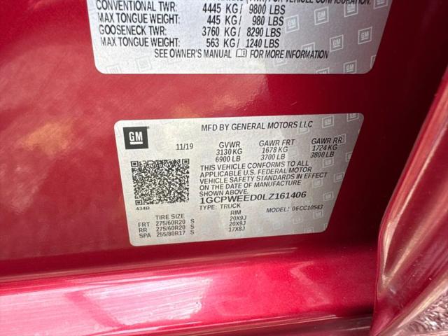 2020 Chevrolet Silverado 1500 2WD Crew Cab Short Bed LTZ