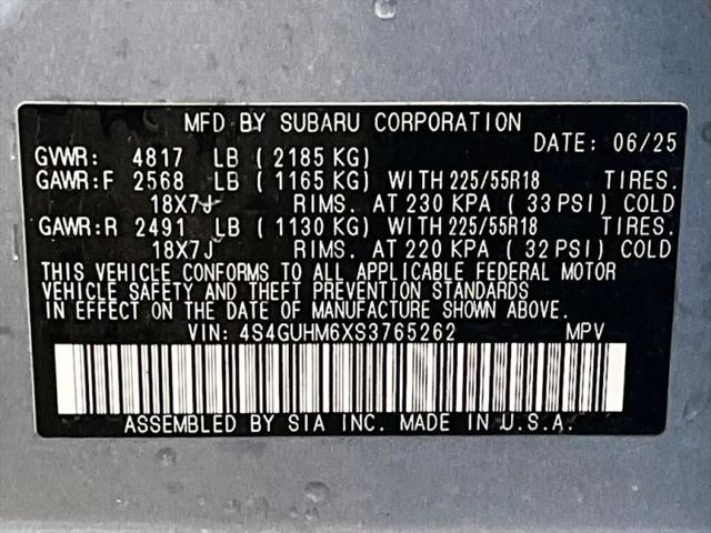 2025 Subaru Crosstrek Limited