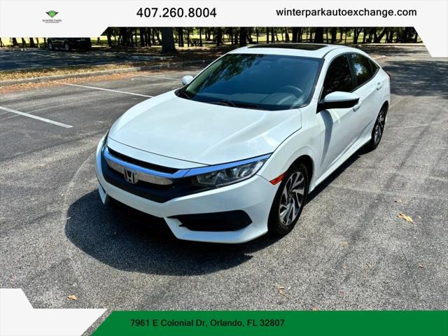 2016 Honda Civic EX for sale in Orlando, FL