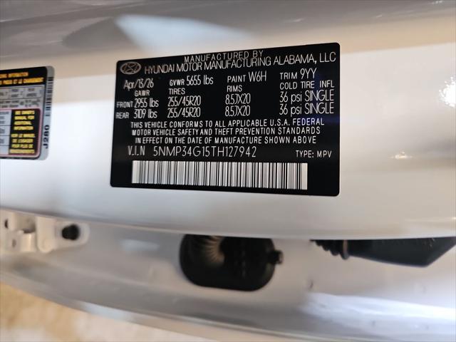2026 Hyundai Santa Fe Hybrid Limited 7P