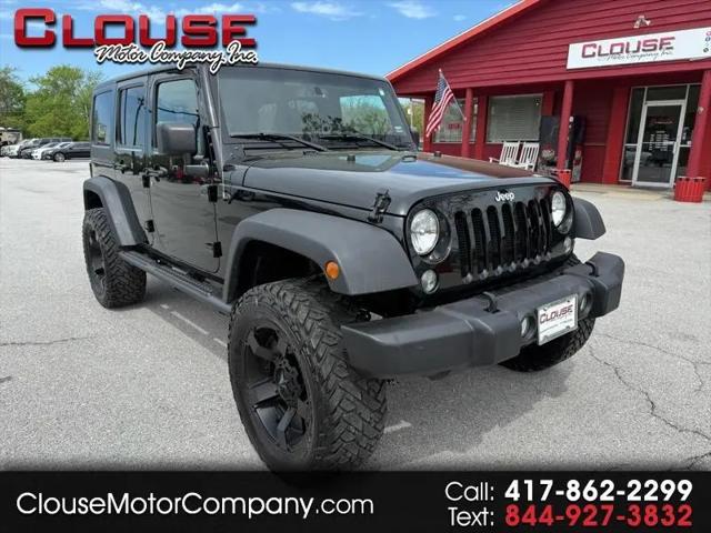 2016 Jeep Wrangler Unlimited Sport for sale in Rogersville, MO