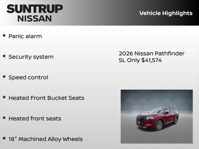 2026 Nissan Pathfinder SL