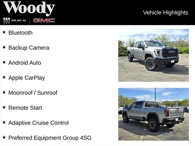2026 GMC Sierra 2500HD Crew Cab, Standard Bed, AT4X, 4WD