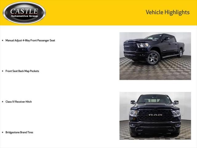 2022 Ram 1500 Big Horn Crew Cab 4x4 5'7" Box