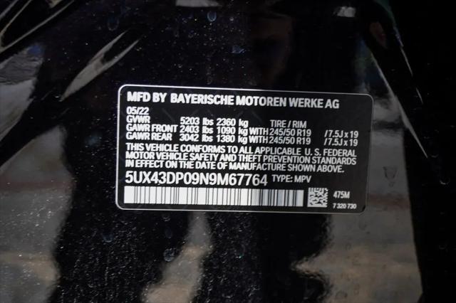2022 BMW X3 sDrive30i