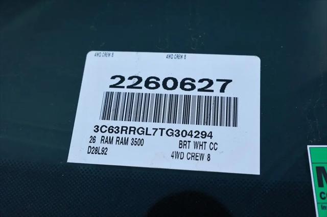 2026 Ram 3500 Tradesman Crew Cab 4x4 8 Box
