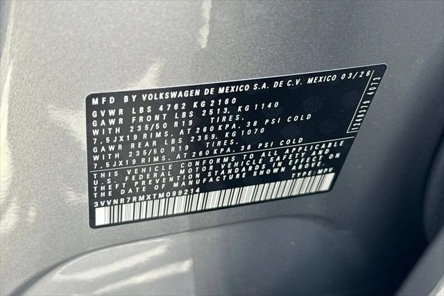 2026 Volkswagen Tiguan SE