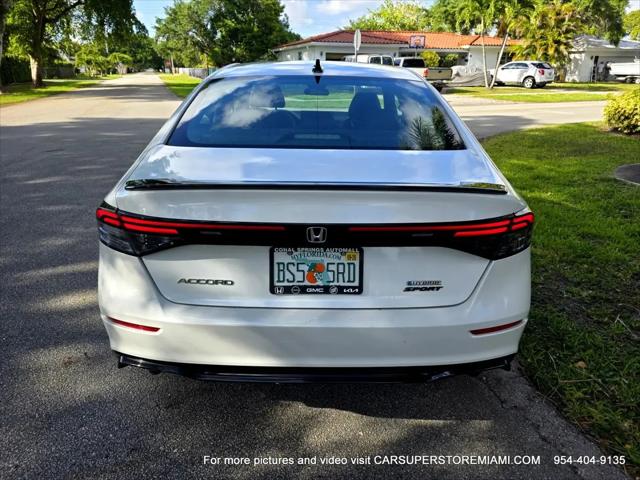 2023 Honda Accord Hybrid Sport-L