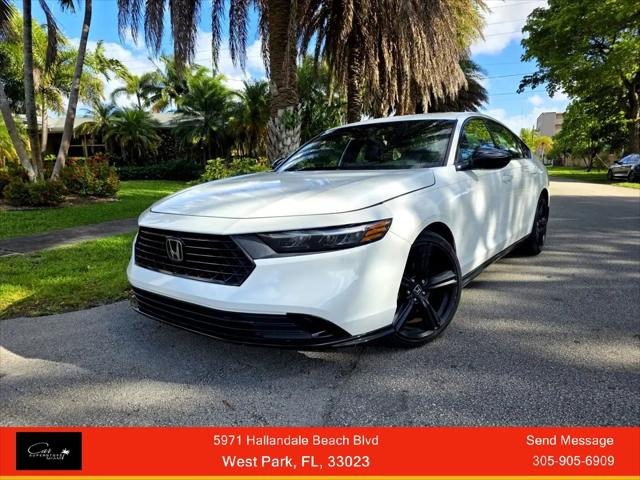 2023 Honda Accord Hybrid Sport-L for sale in West Park, FL