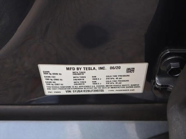 2020 Tesla Model S Long Range Plus Dual Motor All-Wheel Drive