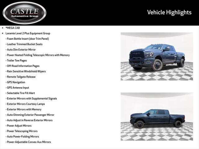 2026 Ram 3500 Laramie Mega Cab 4x4 64 Box