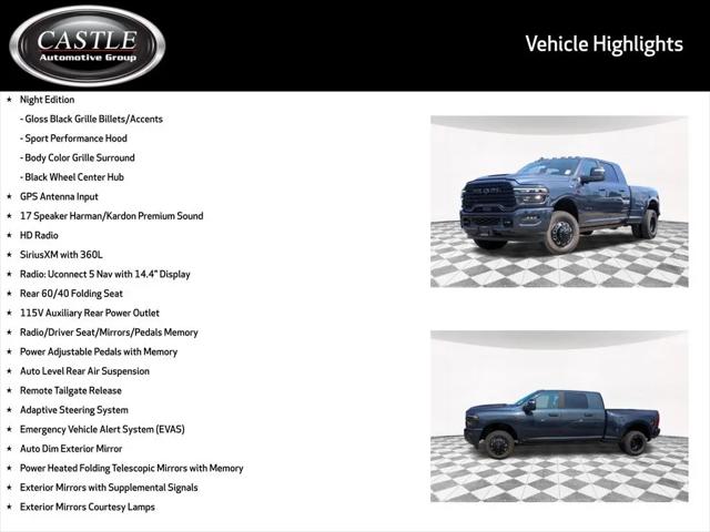 2026 Ram 3500 Laramie Mega Cab 4x4 64 Box