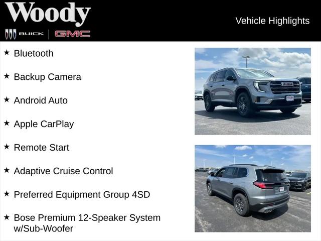 2026 GMC Acadia Elevation AWD