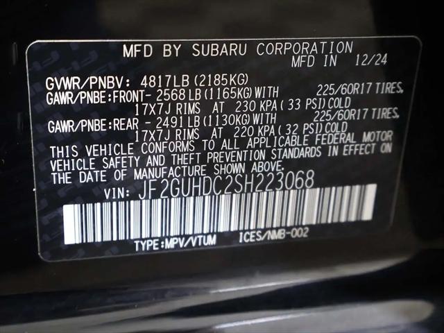 2025 Subaru Crosstrek Premium