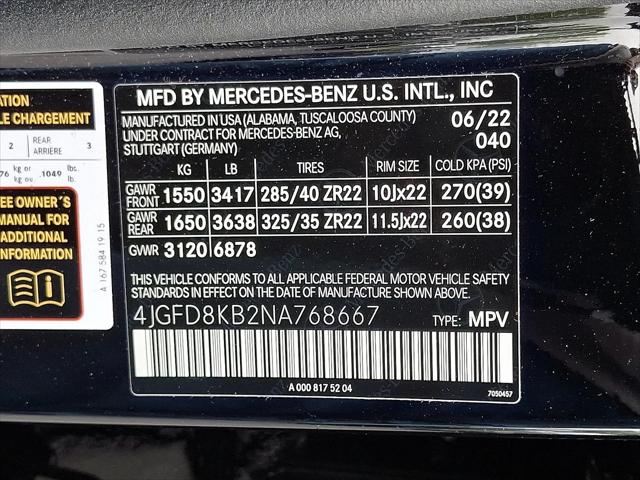 2022 Mercedes-Benz GLE AMG GLE 63 S 4MATIC
