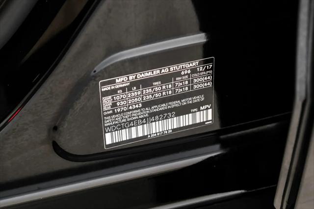 2018 Mercedes-Benz GLA-CLASS GLA 250 GLA 250