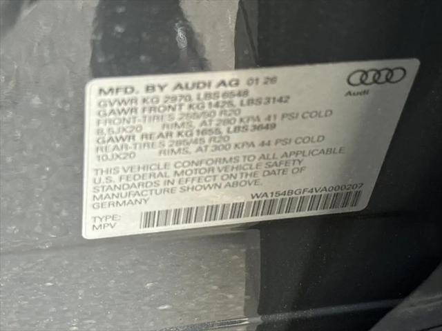 2027 Audi Q6 e-tron Premium Plus