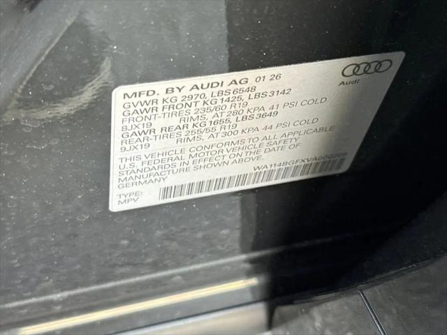 2027 Audi Q6 e-tron Premium