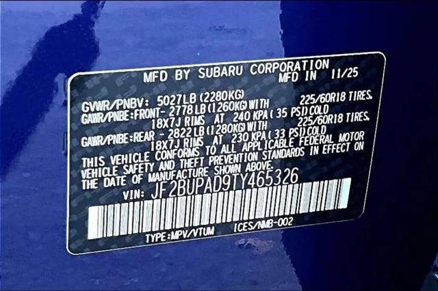 2026 Subaru Outback Premium