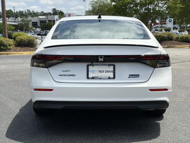 2026 Honda Accord Sedan Sport