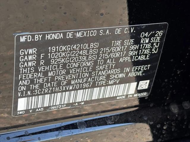 2027 Honda HR-V LX
