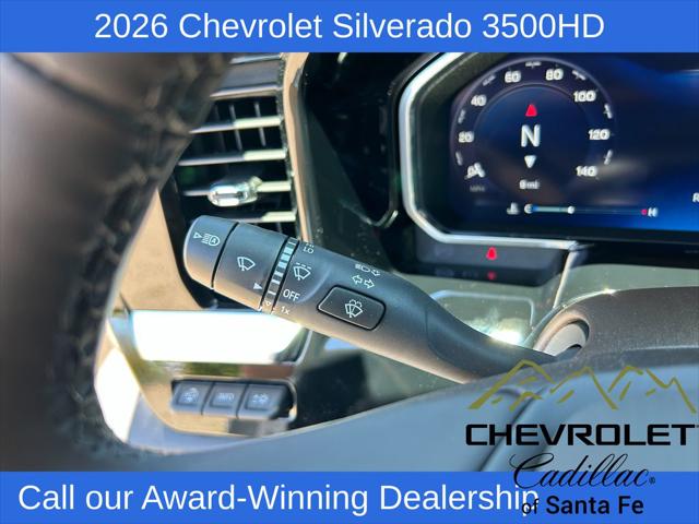 2026 Chevrolet Silverado 3500HD Crew Cab, Standard Bed, LTZ, 4WD