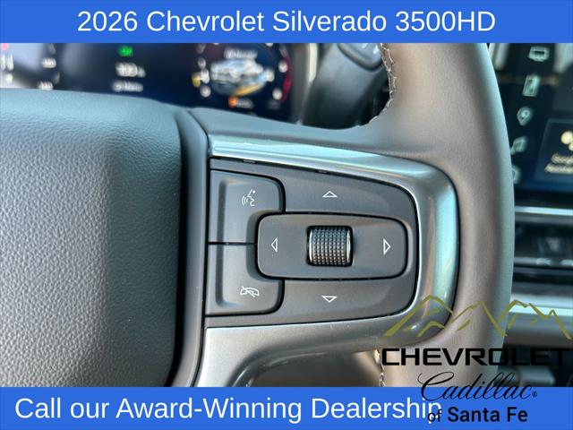 2026 Chevrolet Silverado 3500HD Crew Cab, Standard Bed, LTZ, 4WD