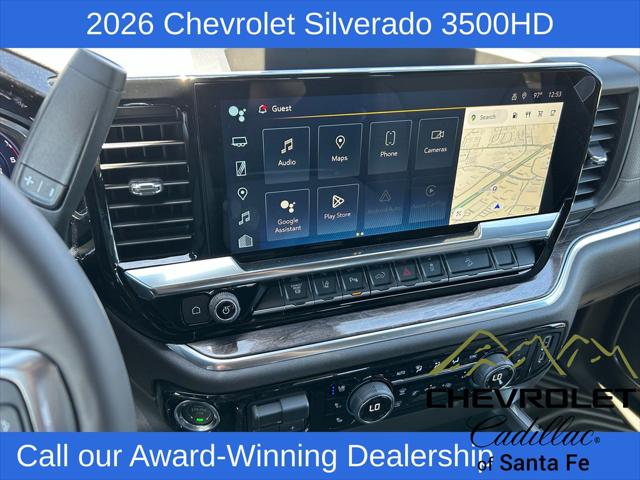 2026 Chevrolet Silverado 3500HD Crew Cab, Standard Bed, LTZ, 4WD
