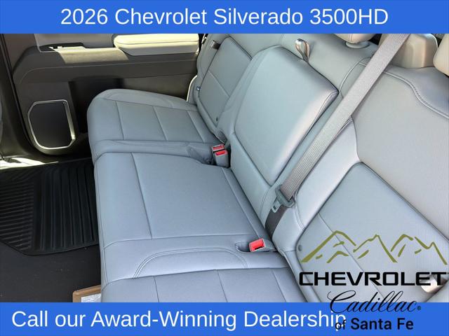 2026 Chevrolet Silverado 3500HD Crew Cab, Standard Bed, LTZ, 4WD