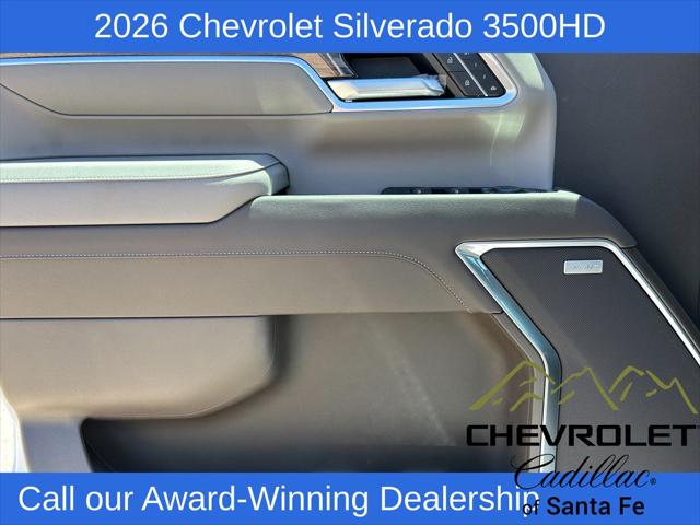 2026 Chevrolet Silverado 3500HD Crew Cab, Standard Bed, LTZ, 4WD