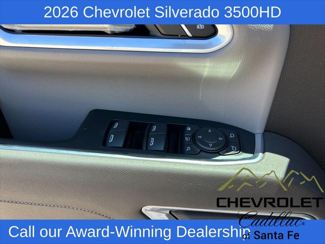 2026 Chevrolet Silverado 3500HD Crew Cab, Standard Bed, LTZ, 4WD