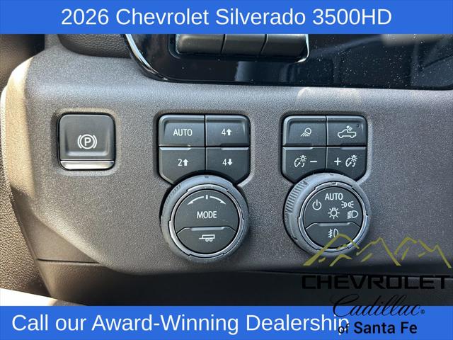 2026 Chevrolet Silverado 3500HD Crew Cab, Standard Bed, LTZ, 4WD