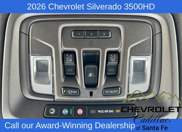 2026 Chevrolet Silverado 3500HD Crew Cab, Standard Bed, LTZ, 4WD