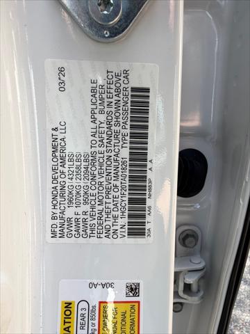 2026 Honda Accord Sedan LX