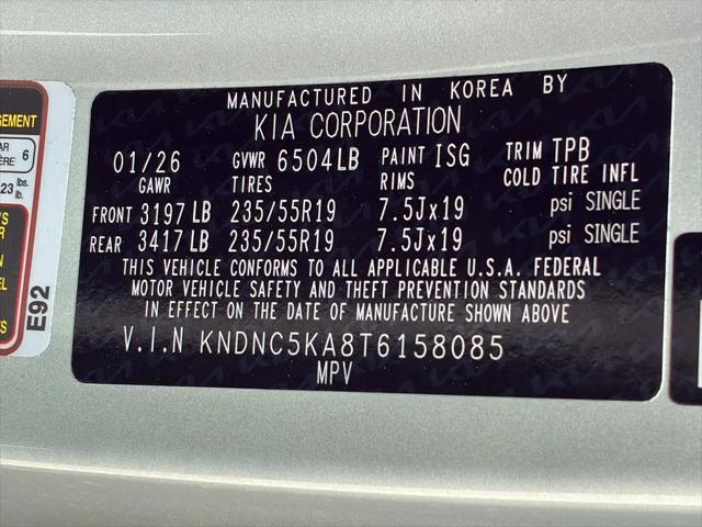 2026 Kia Carnival MPV EX