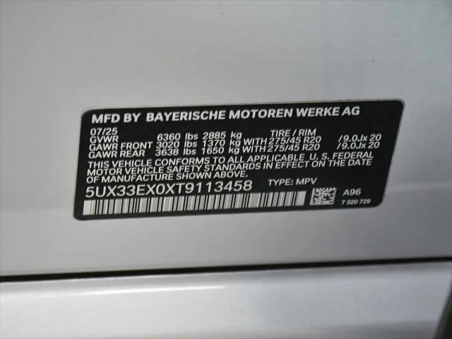 2026 BMW X6 xDrive40i