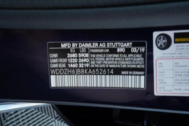 2019 Mercedes-Benz E-Class E 450
