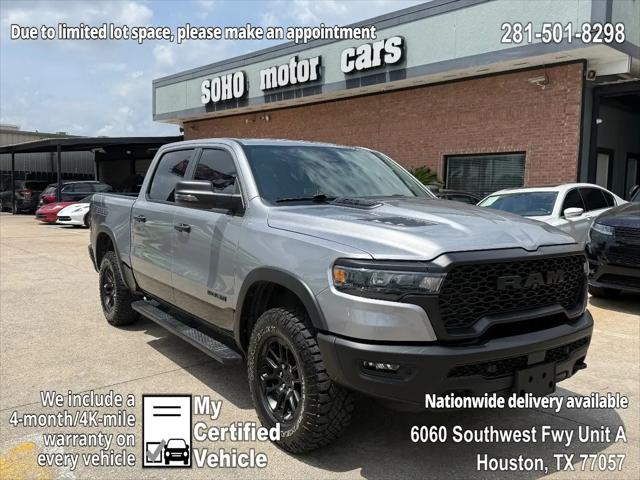 2025 Ram 1500 Rebel Crew Cab 4x4 57 Box for sale in Houston, TX