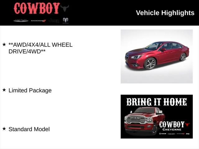 2019 Subaru Legacy 2.5i Limited