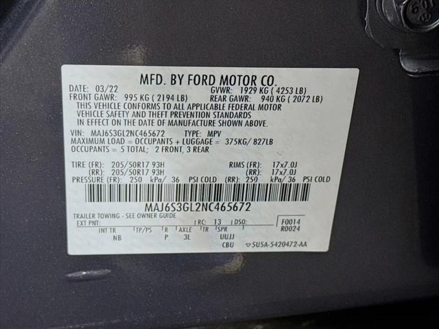 2022 Ford EcoSport SE