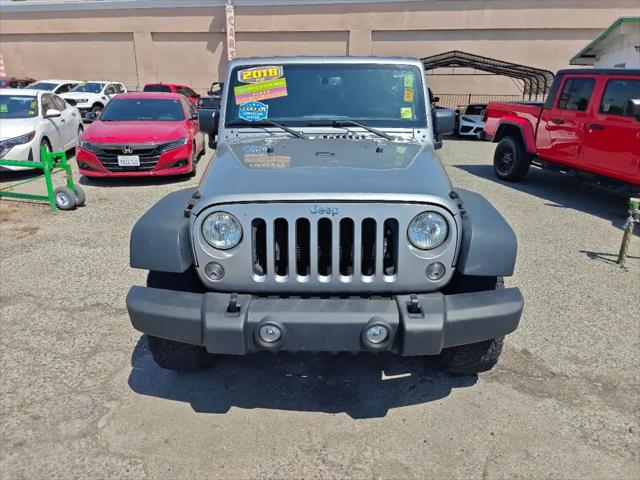 2018 Jeep Wrangler JK Unlimited Sport S 4x4