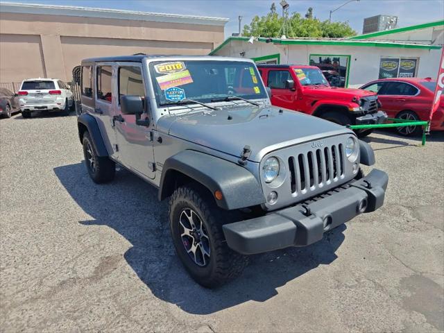 2018 Jeep Wrangler JK Unlimited Sport S 4x4